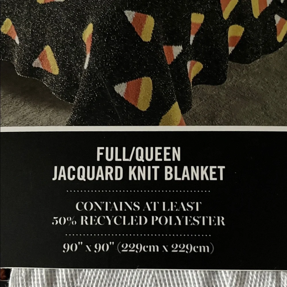 Martha Stewart Festive Candy Corn Throw